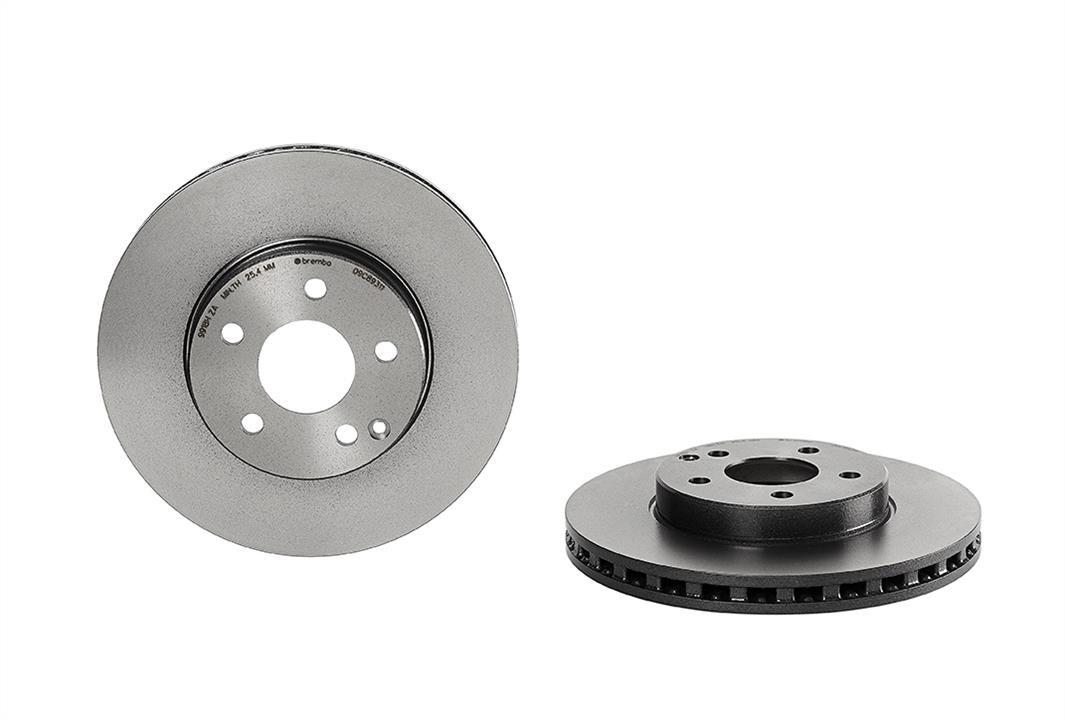 Brembo 09.C893.11 Ventilated disc brake, 1 pcs. 09C89311