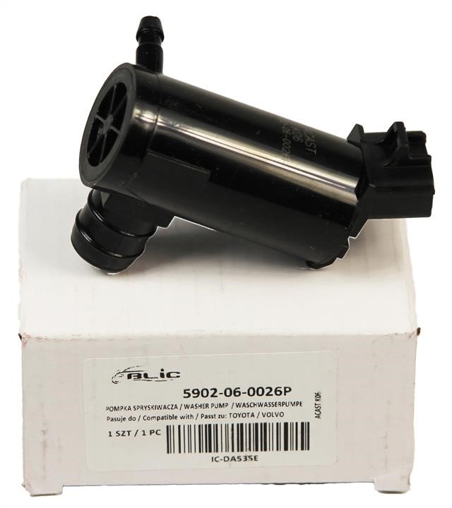 Washer pump Blic 5902-06-0026P