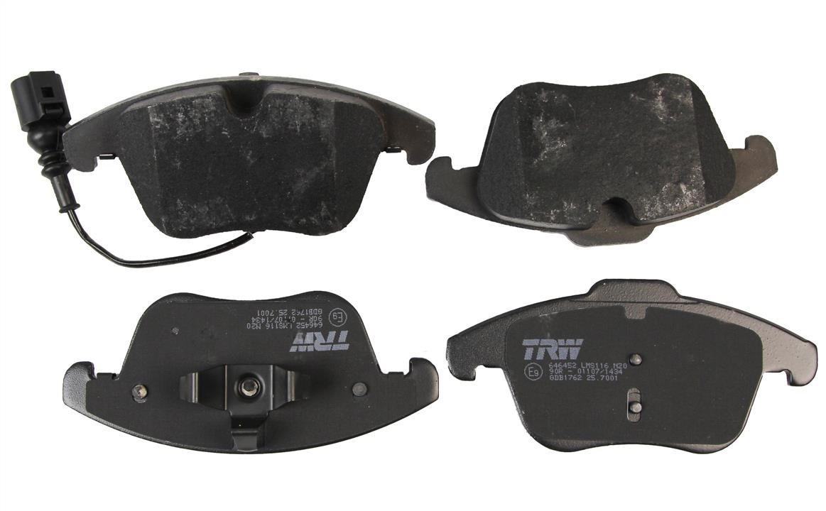 TRW GDB1762 TRW COTEC disc brake pads, set GDB1762