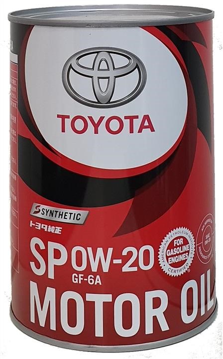 Toyota 08880-13206 Engine oil Toyota Synthetic Motor Oil 0W-20, 1L 0888013206