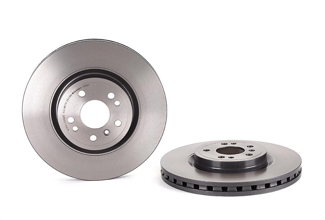 Brembo 09.A956.11 Front brake disc ventilated 09A95611