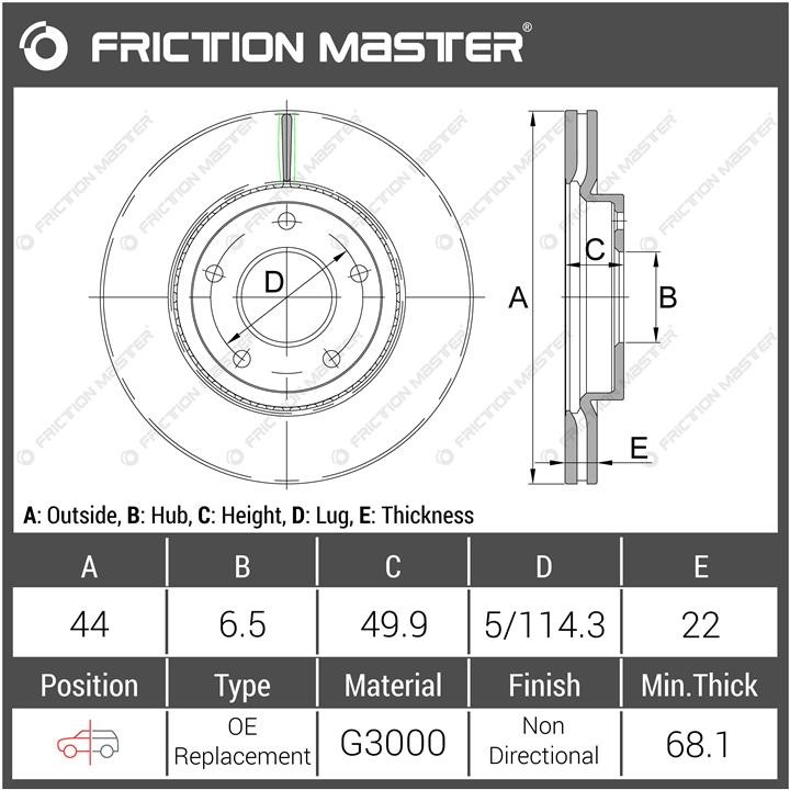 Buy Friction Master R1886 at a low price in United Arab Emirates!