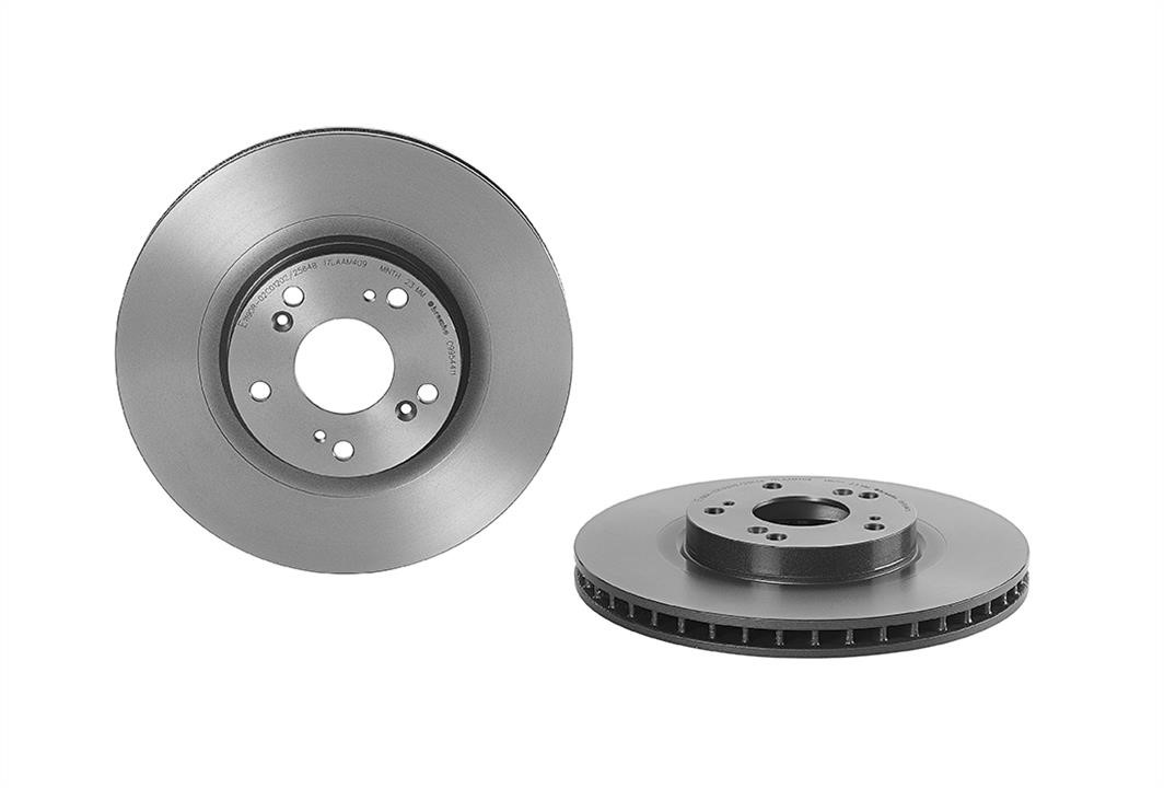 Brembo 09.9544.11 Ventilated disc brake, 1 pcs. 09954411