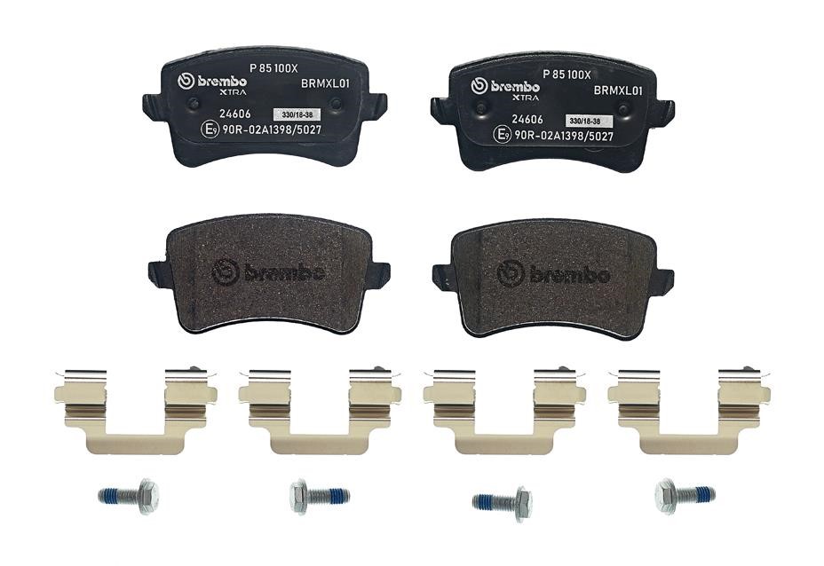 Brembo P 85 100X BREMBO XTRA disc brake pads, set P85100X