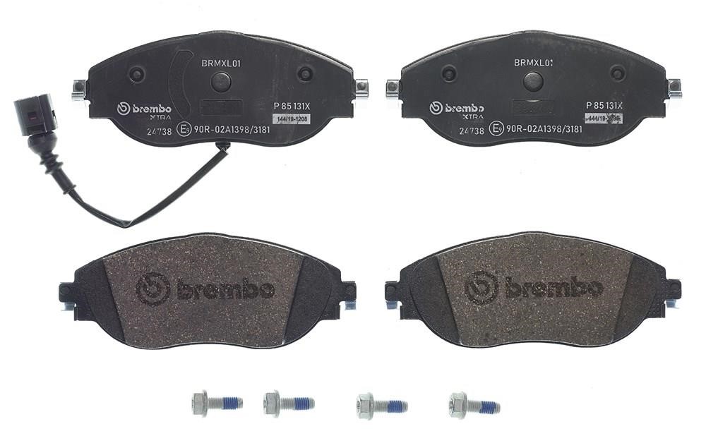 Brembo P 85 131X BREMBO XTRA disc brake pads, set P85131X
