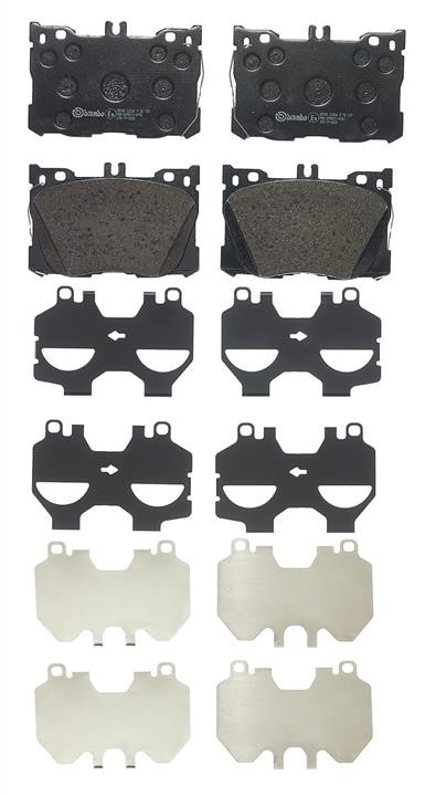 Brake pad set Brembo P 50 139
