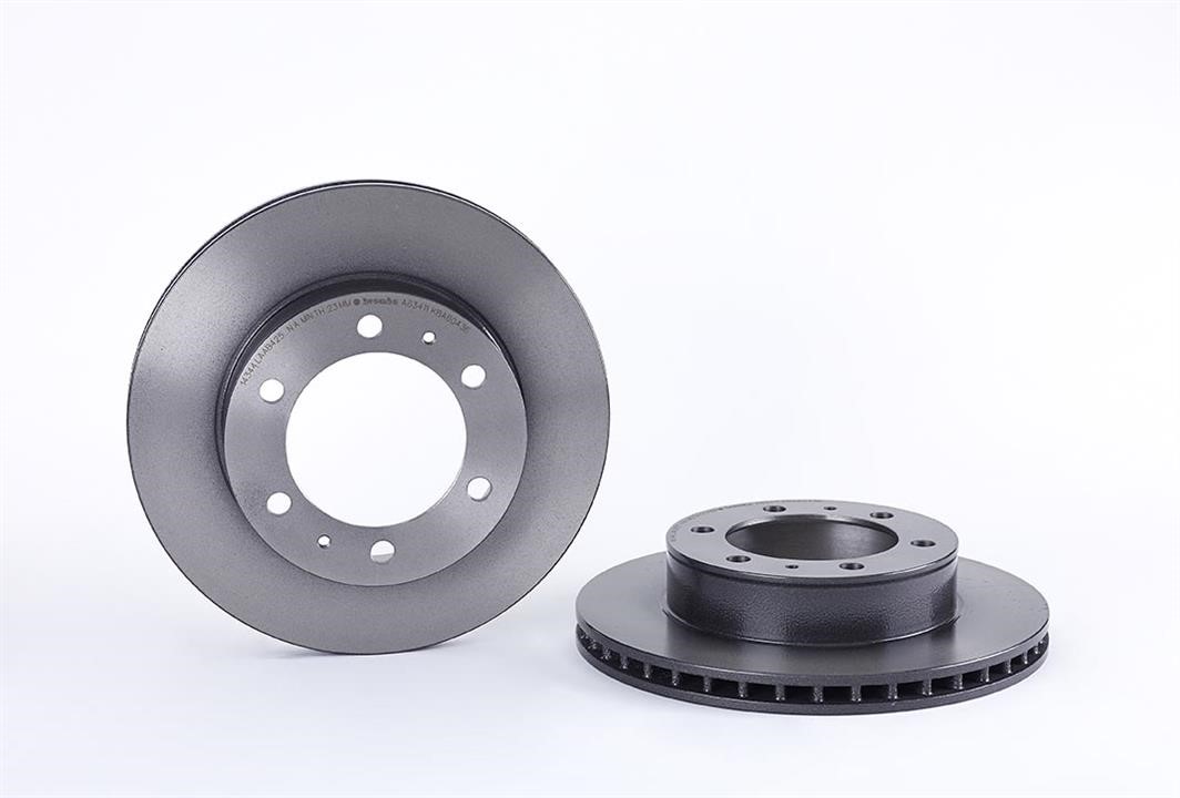 Brembo 09.A634.11 Ventilated disc brake, 1 pcs. 09A63411