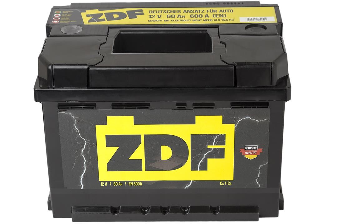 ZDF Z6СТ-60АЗ-1 Battery ZDF 12V 60Ah 600A (EN) L + Z6601
