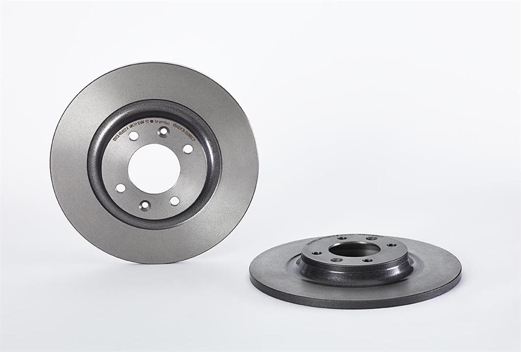 Brembo 08.8682.21 Rear brake disc, non-ventilated 08868221