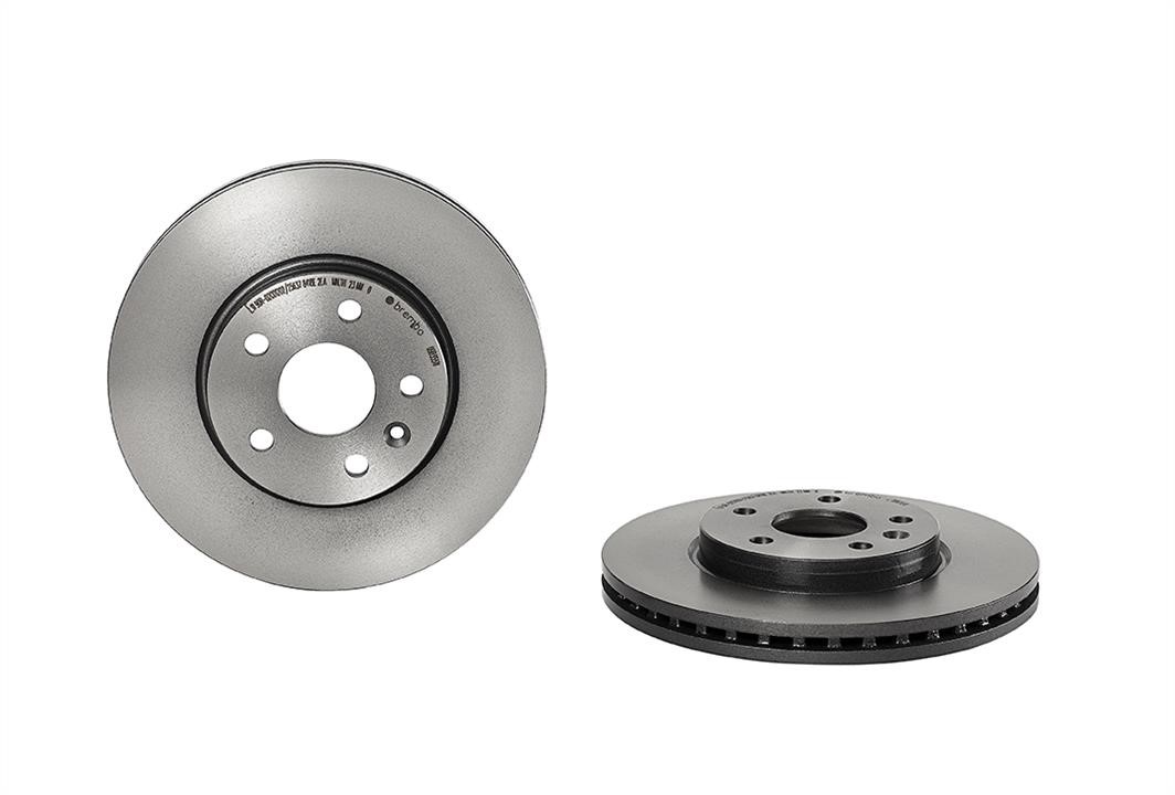Brembo 09.B355.11 Ventilated disc brake, 1 pcs. 09B35511