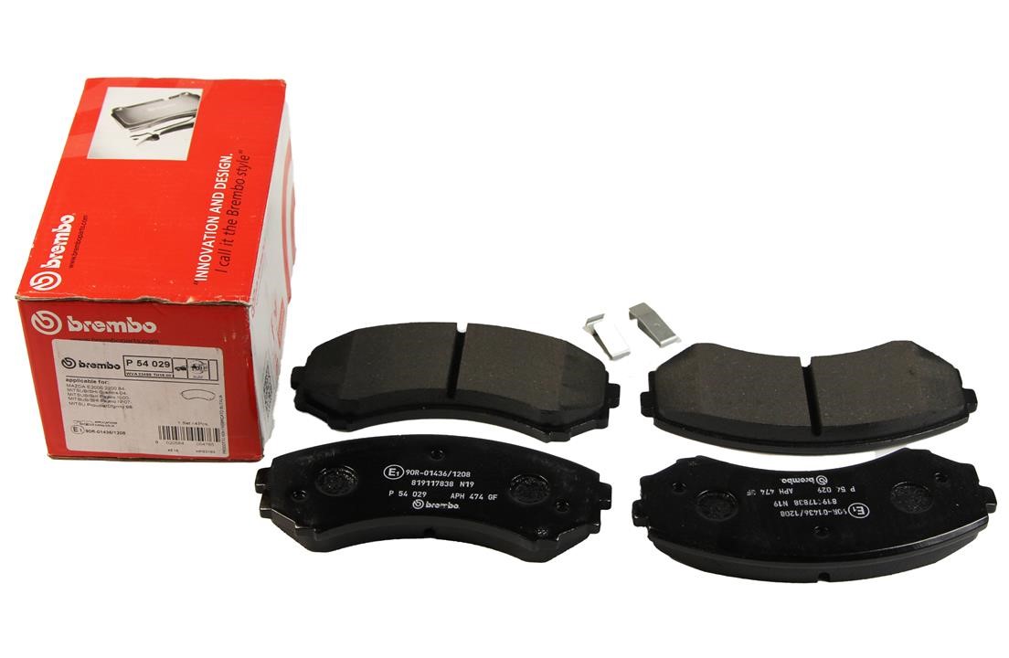 Brembo Brake Pad Set, disc brake – price 110 PLN