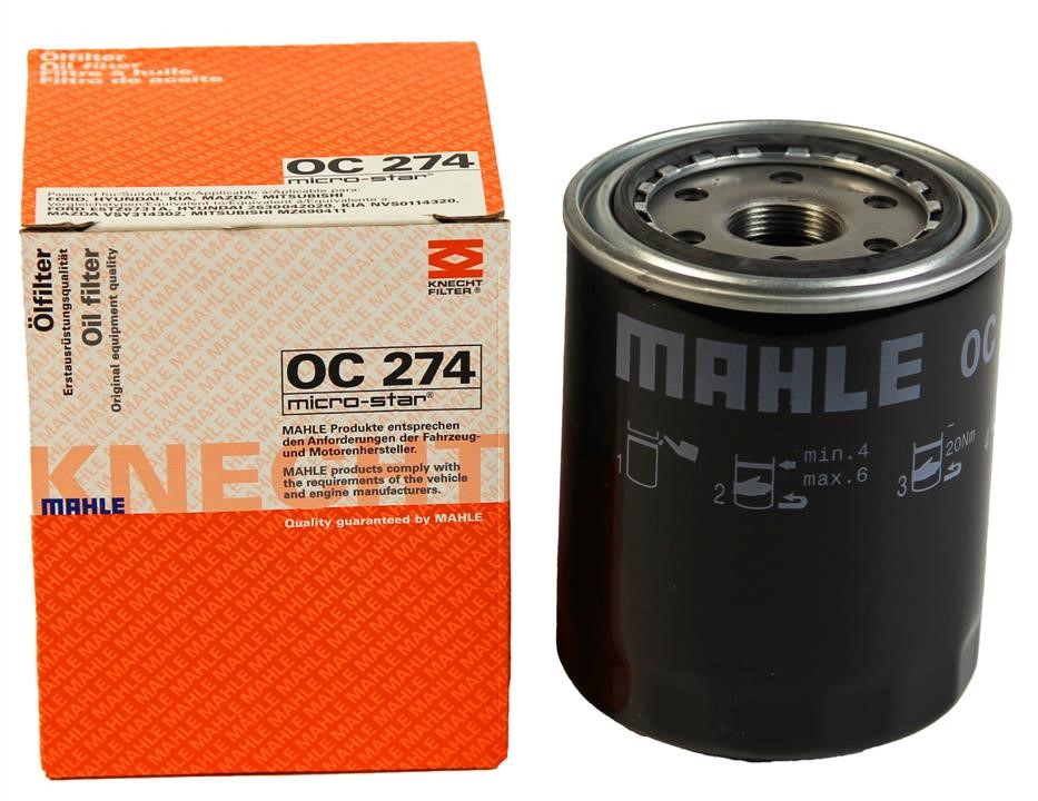Oil Filter Mahle&#x2F;Knecht OC 274
