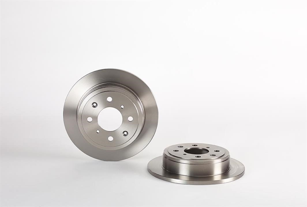 Brembo 08.7104.14 Rear brake disc, non-ventilated 08710414