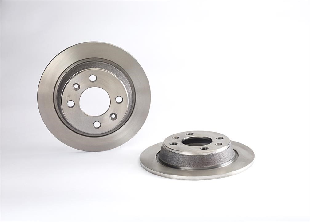 Brembo 08.5037.10 Rear brake disc, non-ventilated 08503710