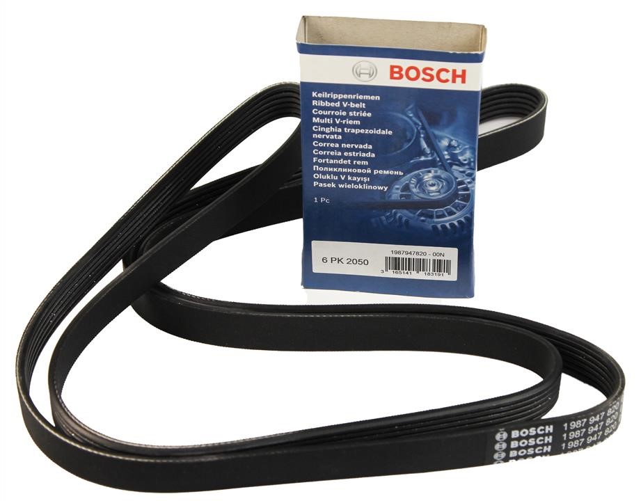 V-ribbed belt 6PK2050 Bosch 1 987 947 820