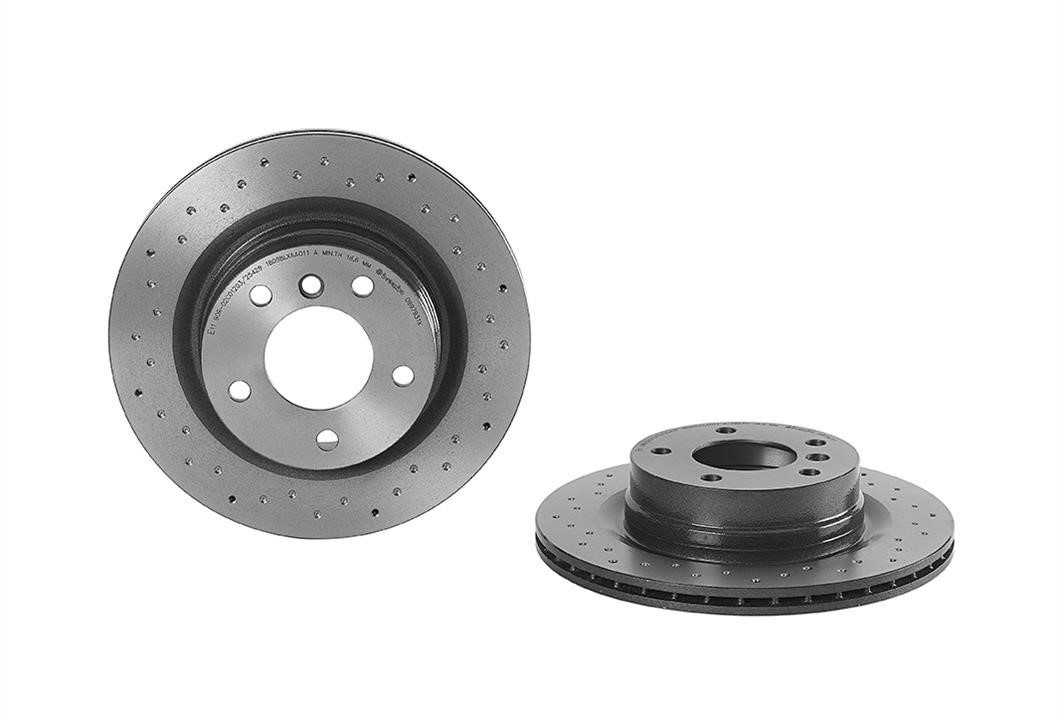 Brembo 09.9793.1X Ventilated brake disc with perforation 0997931X