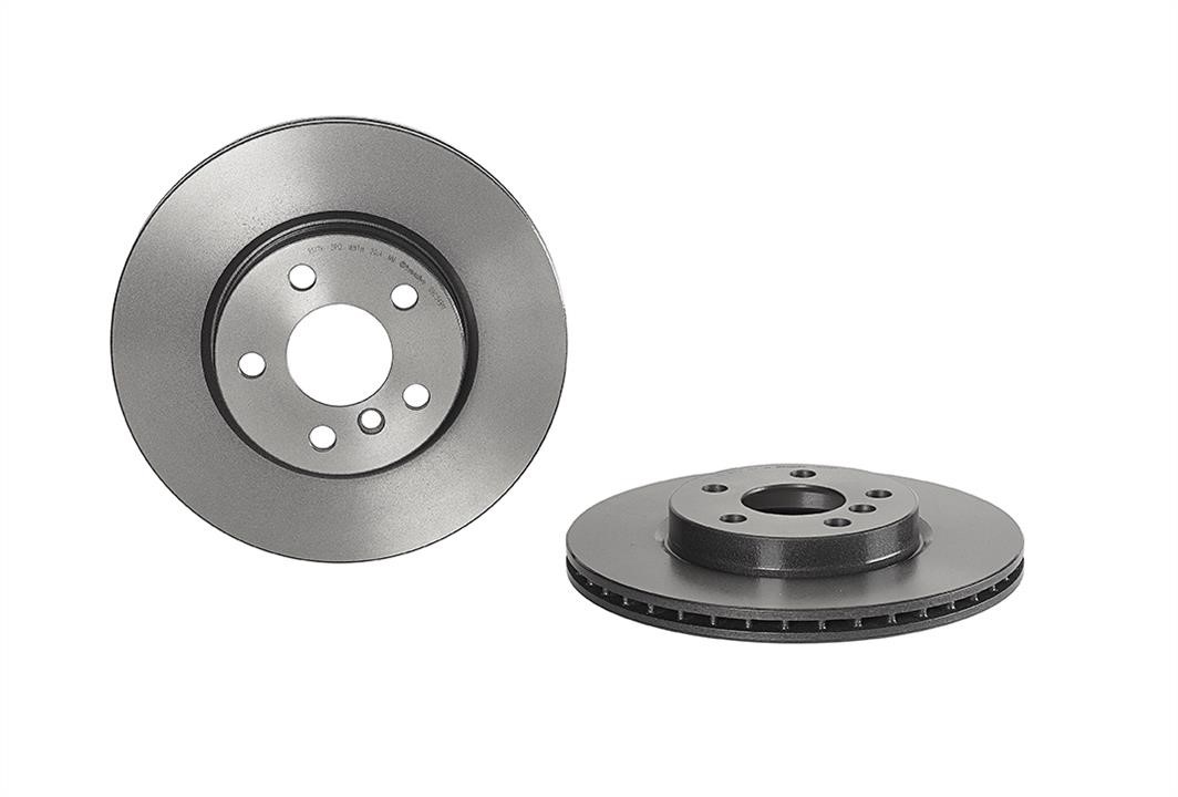Brembo 09.C349.11 Ventilated disc brake, 1 pcs. 09C34911