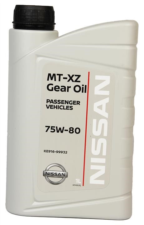 Nissan KE916-99932 Transmission oil Nissan MT XZ Gear Oil 75W-80, 1 l KE91699932