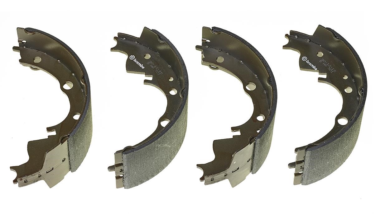 Brake shoes Iveco: SA6501 Brembo Brake shoe set