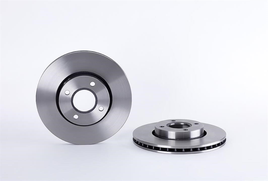 Brembo 09.6766.10 Ventilated disc brake, 1 pcs. 09676610