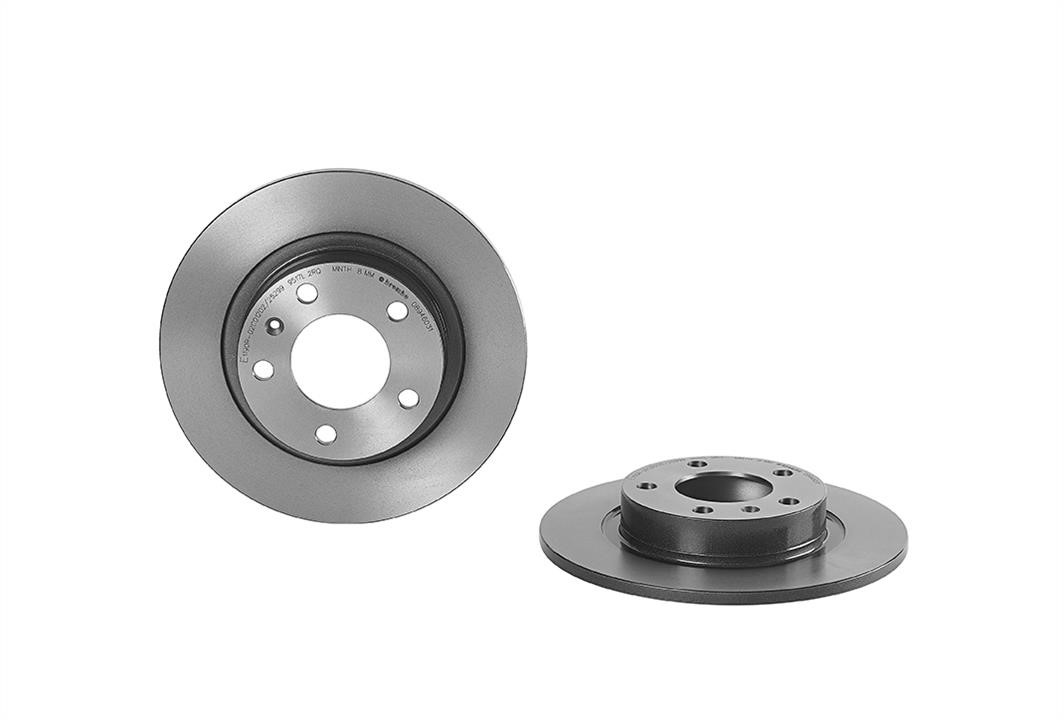 Brembo 08.9460.31 Rear brake disc, non-ventilated 08946031