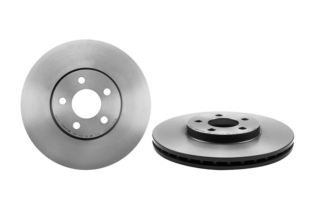 Brembo 09.9133.81 Ventilated disc brake, 1 pcs. 09913381