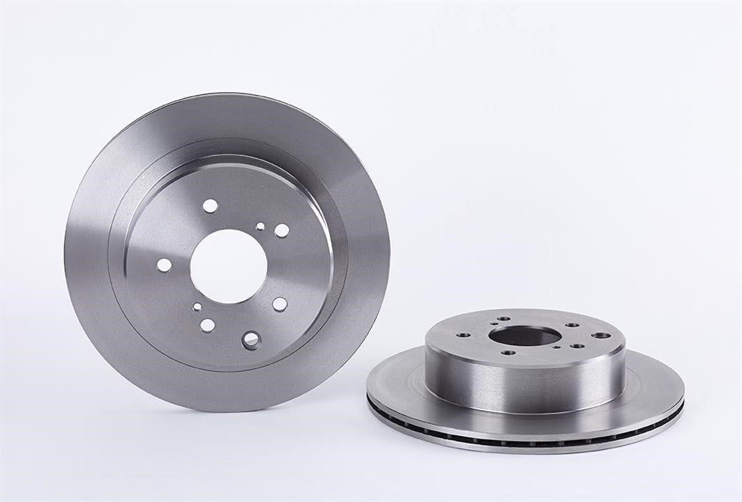 Brembo 09.6912.10 Rear brake disc, non-ventilated 09691210