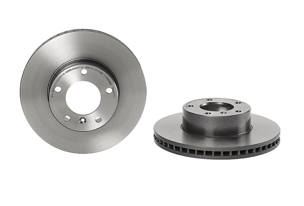 Brembo 09.A917.11 Ventilated disc brake, 1 pcs. 09A91711