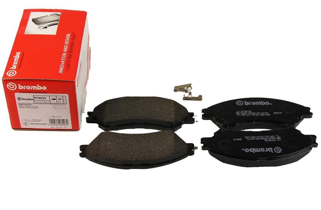 Brembo Brake Pad Set, disc brake – price 166 PLN