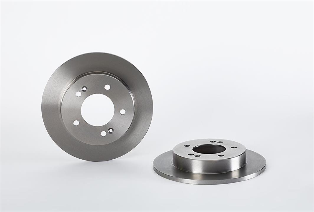 Brembo 08.9081.20 Rear brake disc, non-ventilated 08908120