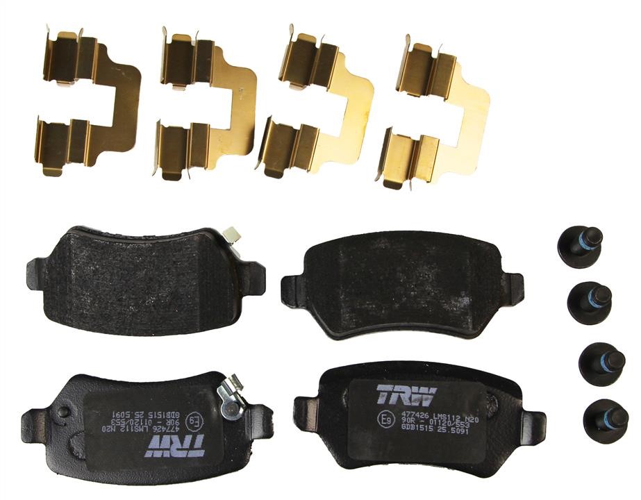 TRW GDB1515 TRW COTEC disc brake pads, set GDB1515