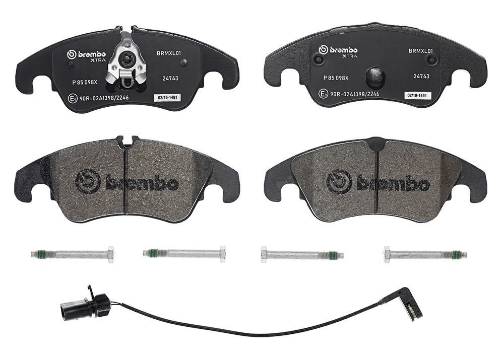 Brembo P 85 098X BREMBO XTRA disc brake pads, set P85098X