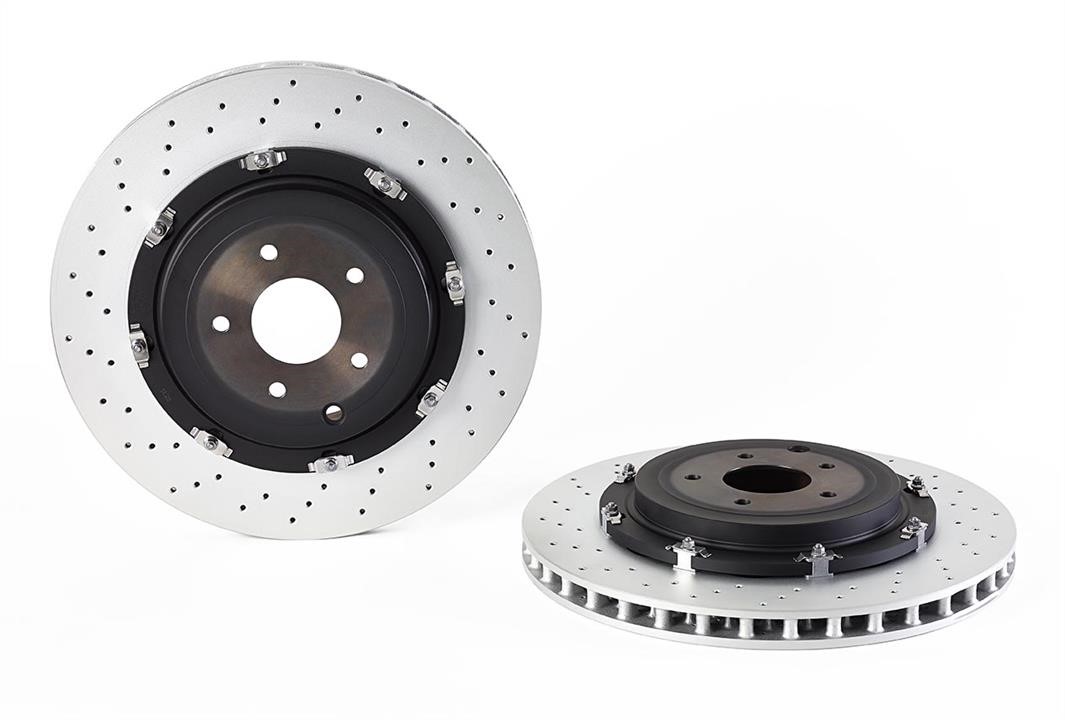 Brembo 09.A190.13 Ventilated brake disc with perforation 09A19013