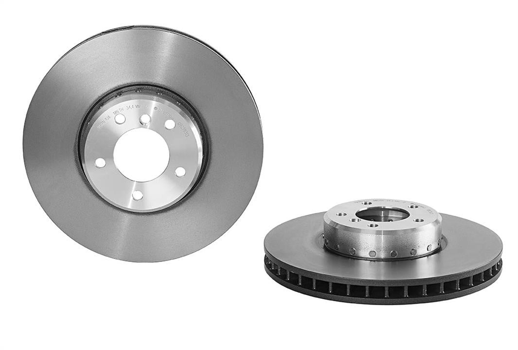 Brembo 09.C393.13 Ventilated disc brake, 1 pcs. 09C39313
