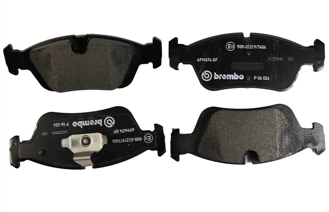 Brembo P 06 024 Brake Pad Set, disc brake P06024