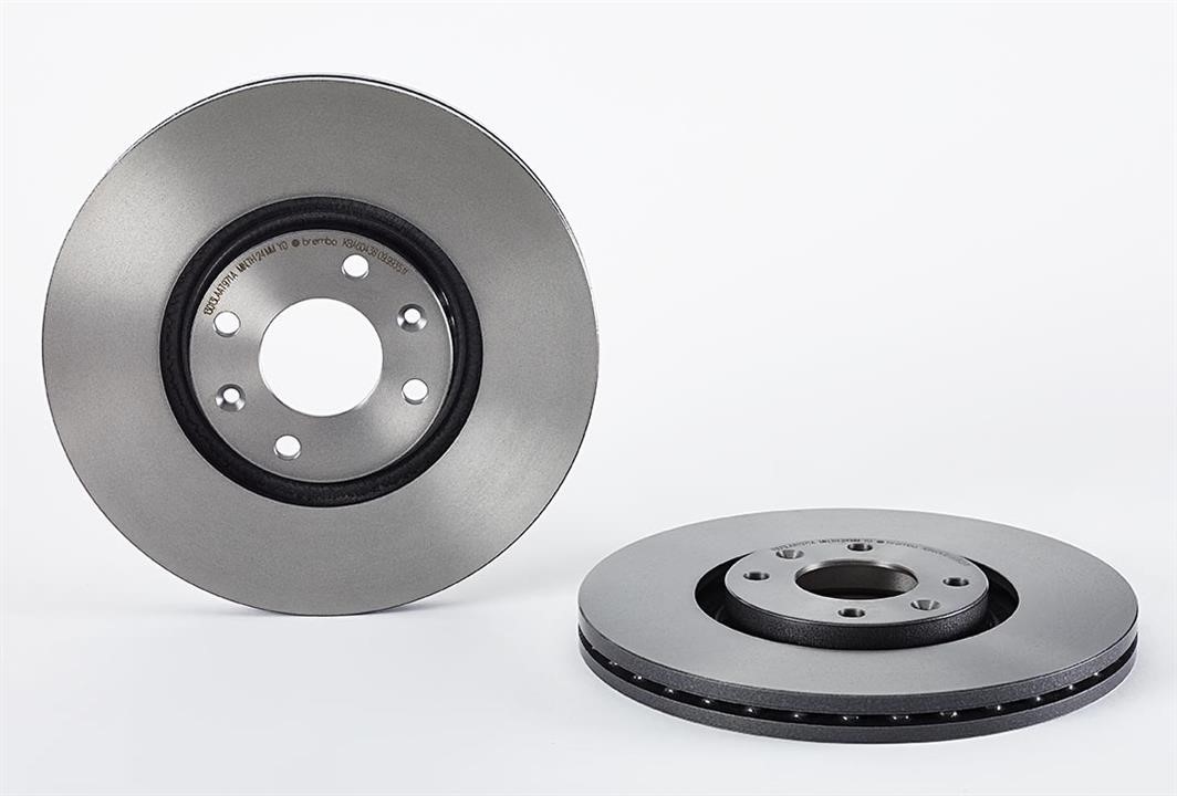 Brembo 09.9935.11 Ventilated disc brake, 1 pcs. 09993511