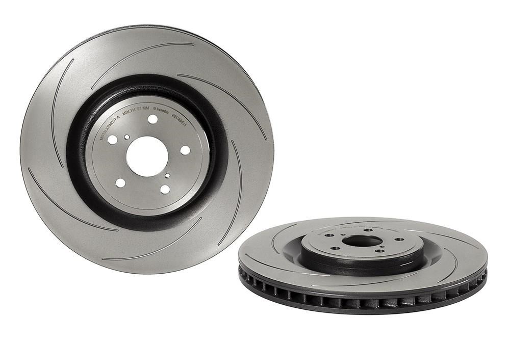 Brembo 09.C266.11 Ventilated disc brake, 1 pcs. 09C26611