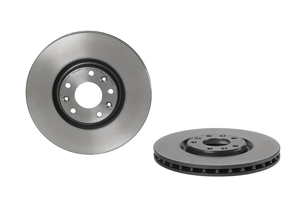 Brembo 09.A185.21 Ventilated disc brake, 1 pcs. 09A18521