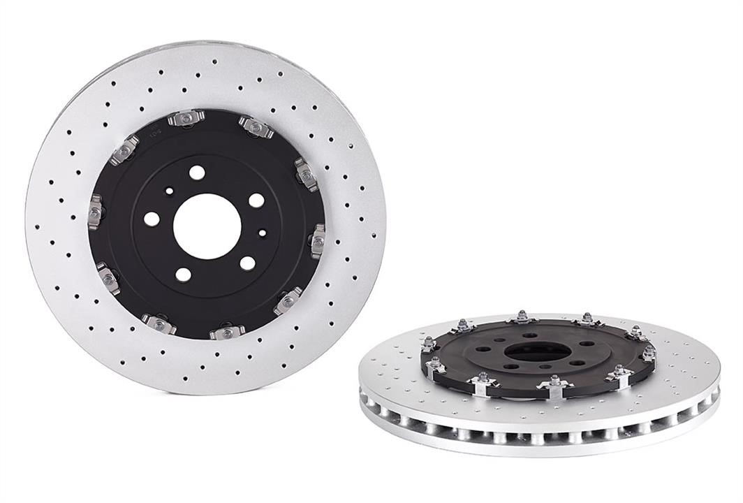 Brembo 09.9477.23 Ventilated brake disc with perforation 09947723