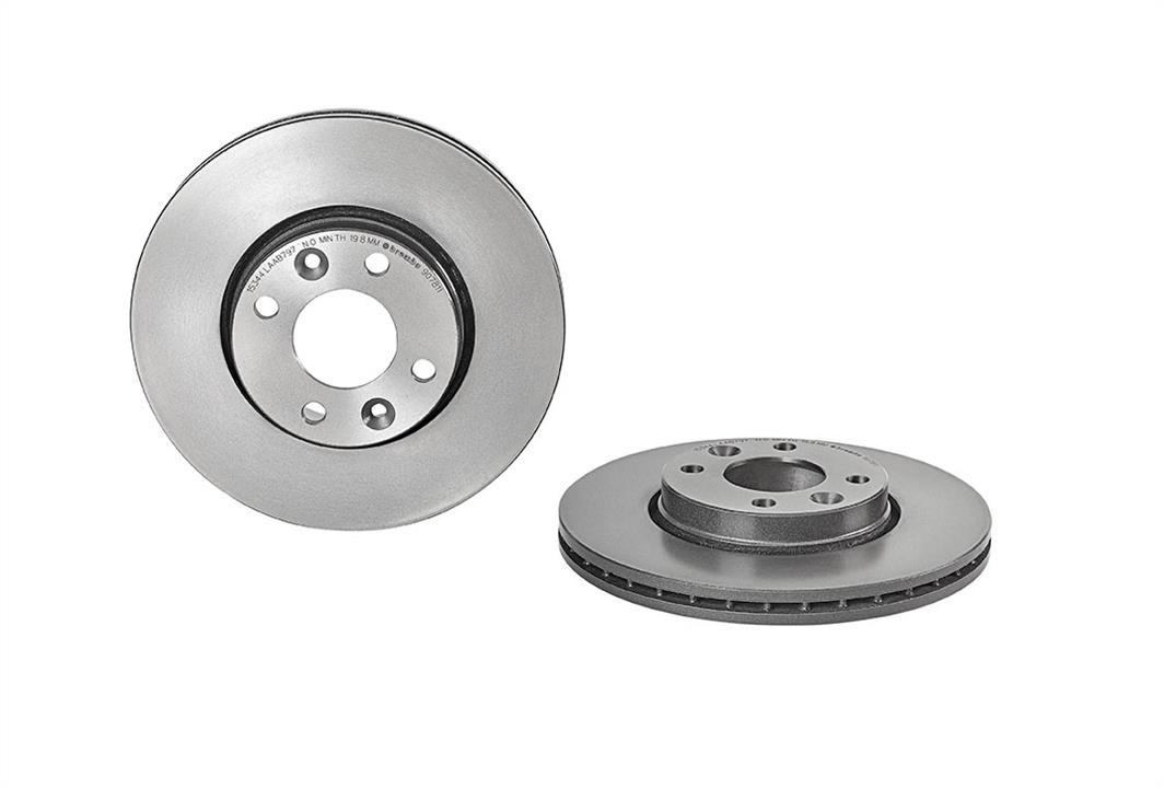 Brembo 09.9078.11 Ventilated disc brake, 1 pcs. 09907811