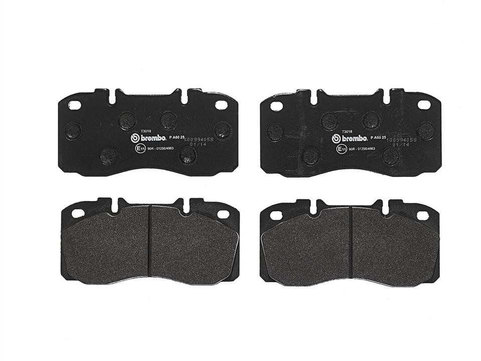 Brembo P A6 025 Brake Pad Set, disc brake PA6025