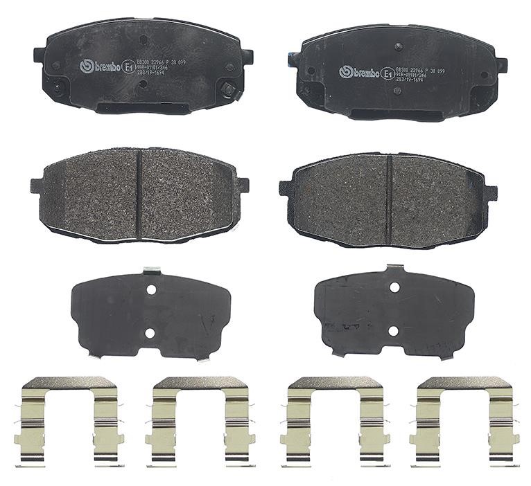 Brembo P 30 099 Brake Pad Set, disc brake P30099