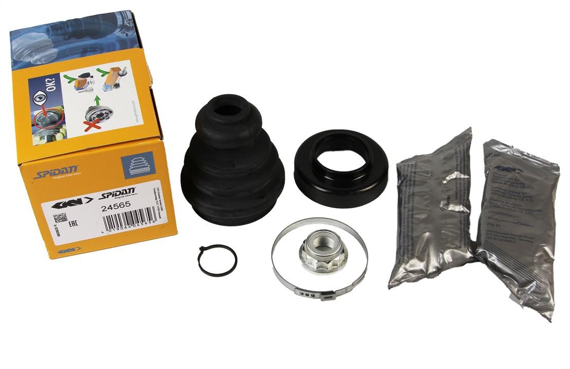 CV joint boot inner GKN-Spidan 24565