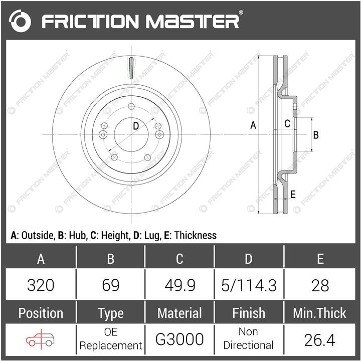 Buy Friction Master R1329 at a low price in United Arab Emirates!