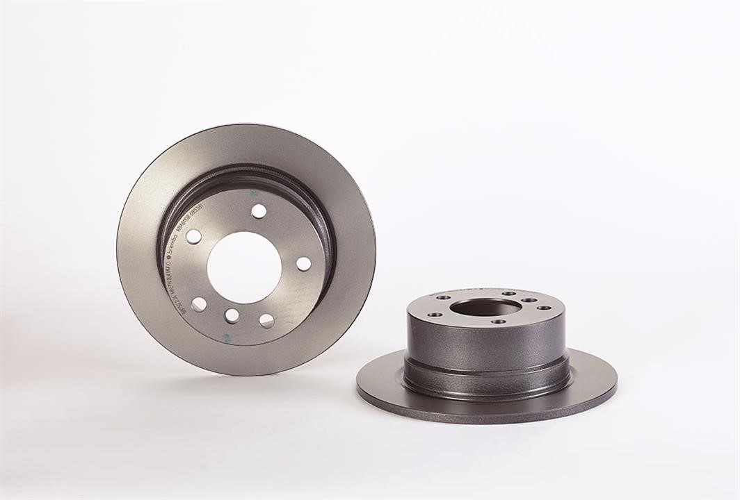 Brembo 08.6853.81 Rear brake disc, non-ventilated 08685381