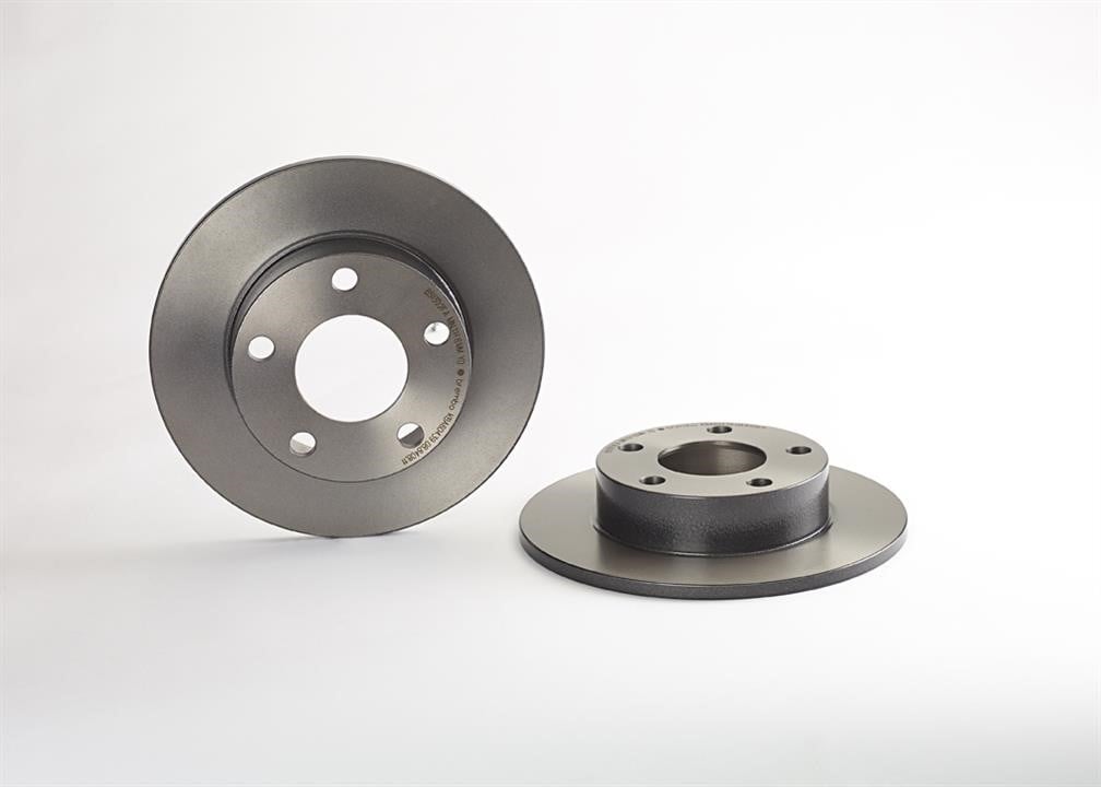 Brembo 08.8408.11 Rear brake disc, non-ventilated 08840811