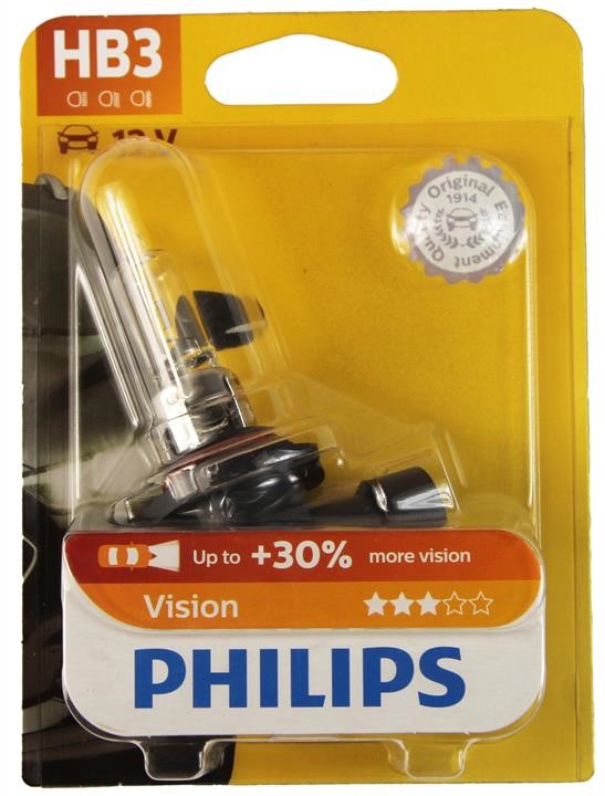 Philips 9005PRB1 Halogen lamp Philips Vision +30% 12V HB3 60W +30% 9005PRB1