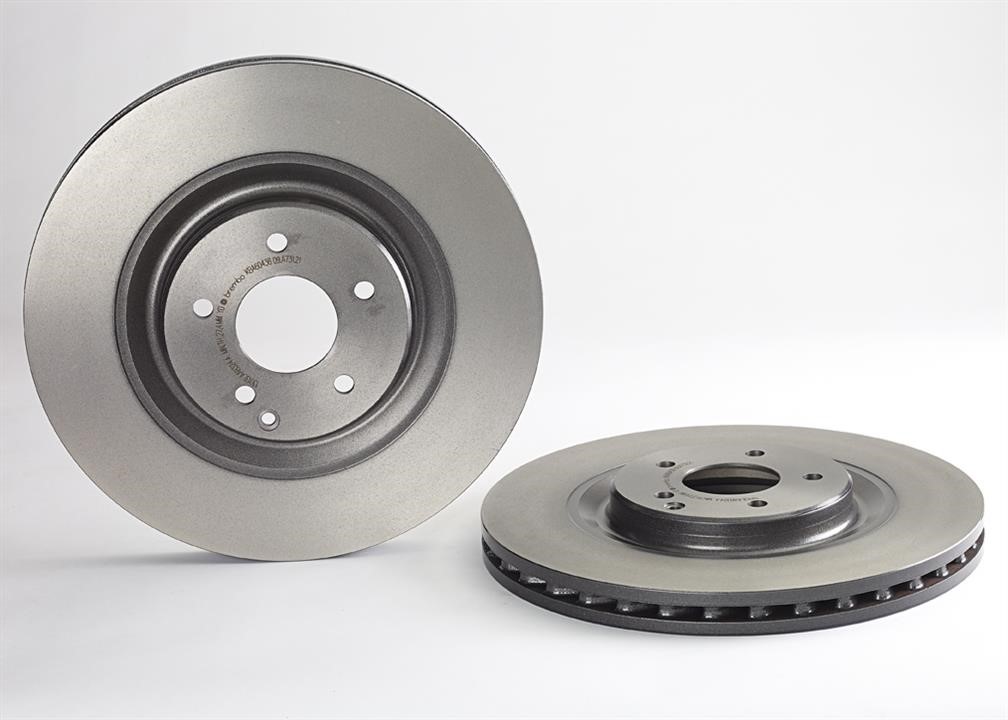 Brembo 09.A731.21 Ventilated disc brake, 1 pcs. 09A73121
