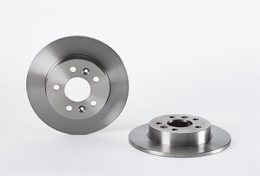 Brembo 08.5645.50 Rear brake disc, non-ventilated 08564550