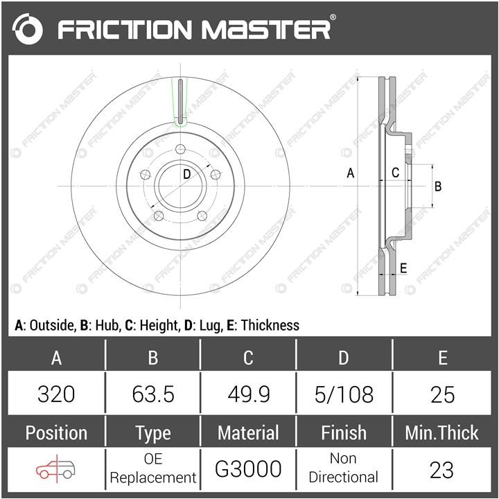 Buy Friction Master R1125 at a low price in United Arab Emirates!